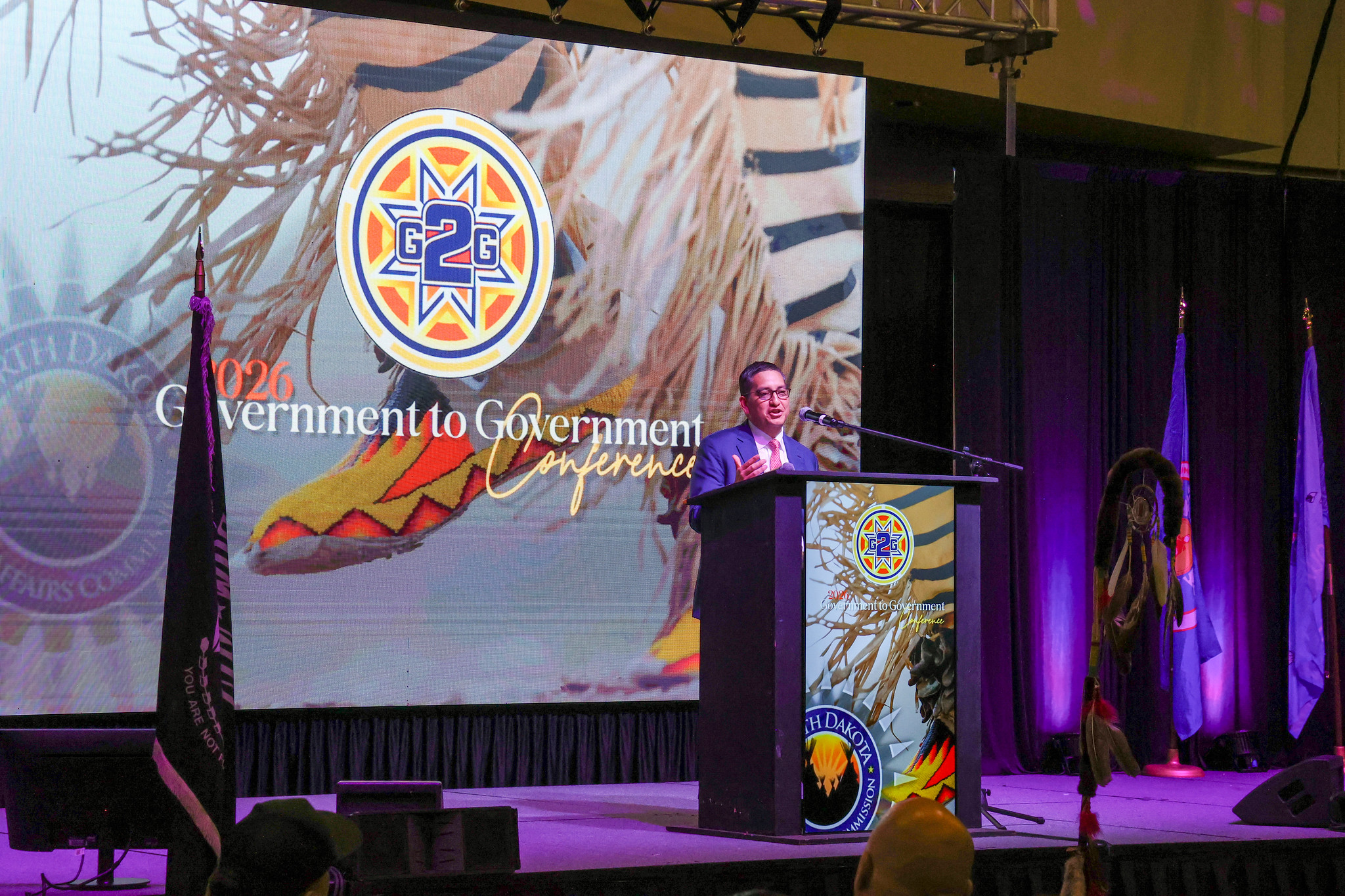 Billy Kirkland speaking at conference