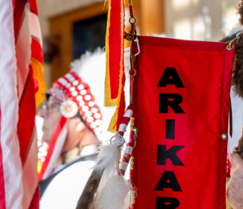 MHA Veteran color guard